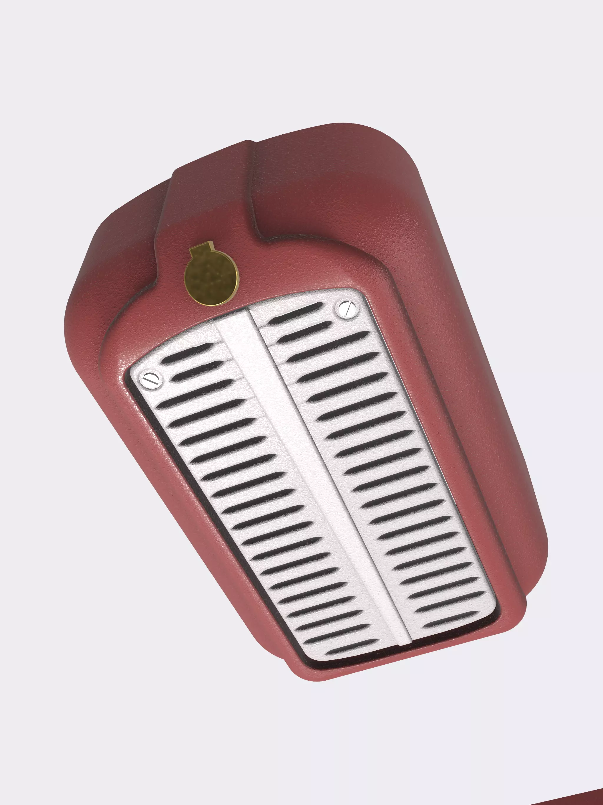 Rat Rod Tractor grille and shell Hot Rod 3D print model_0