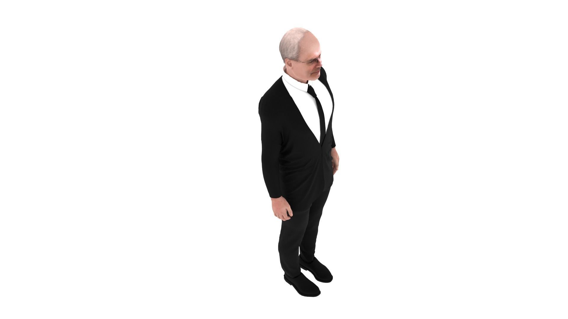Alar Karis - President of Estonia Low-poly 3D model_6