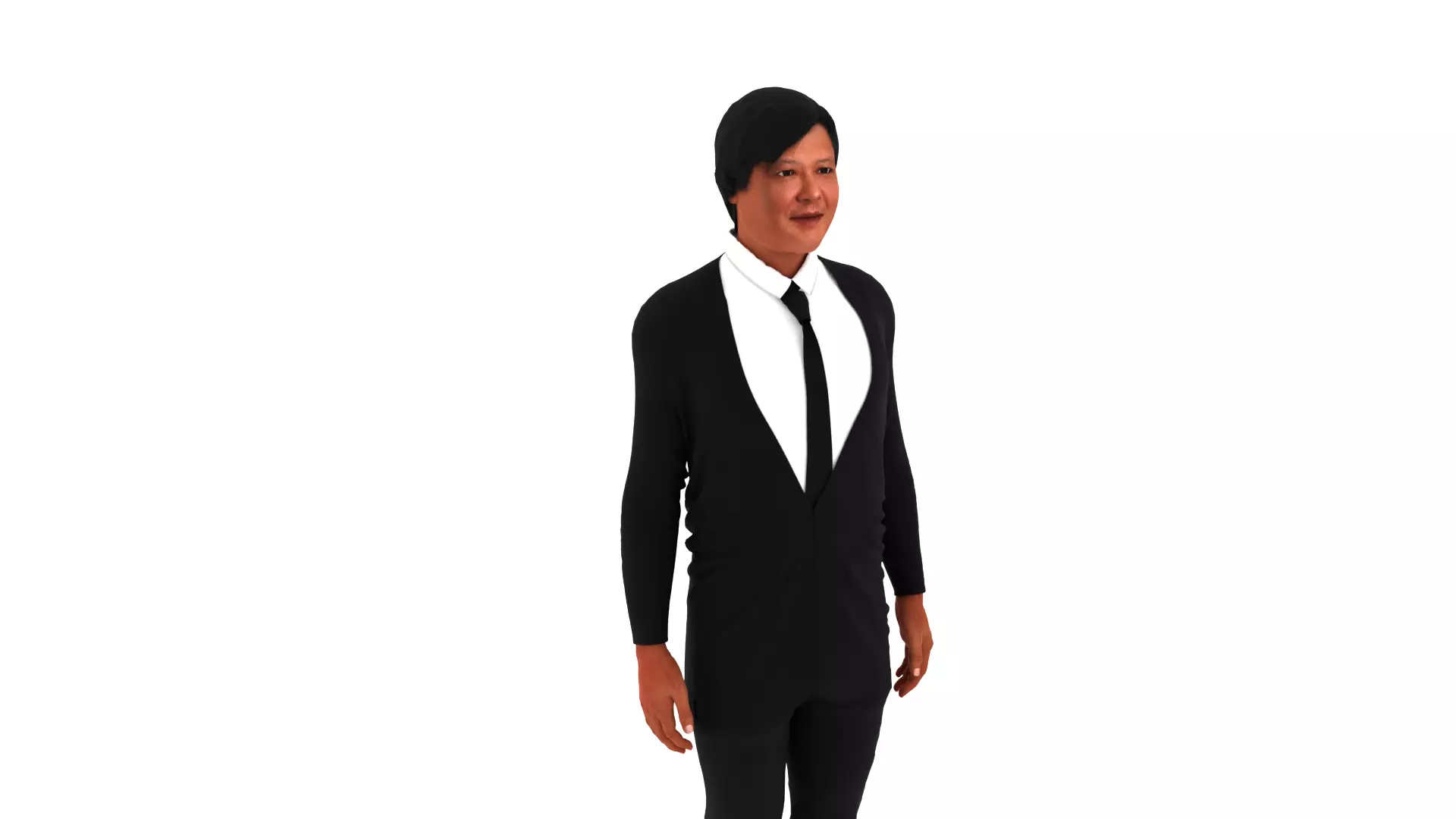 Bongbong Marcos - President of the Philippines Low-poly 3D model