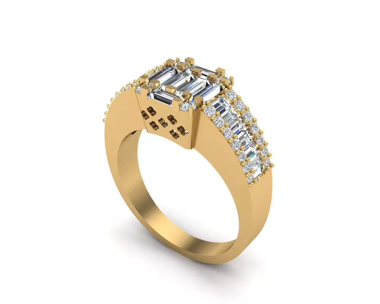 Jewelry ring 380 3D print model