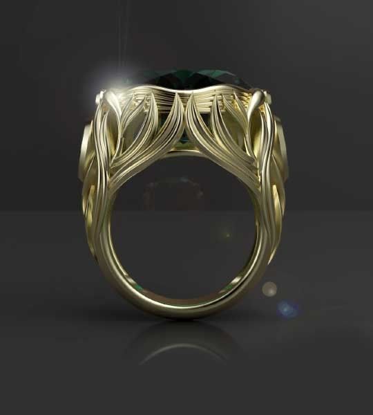 Men ring 3D print model_1