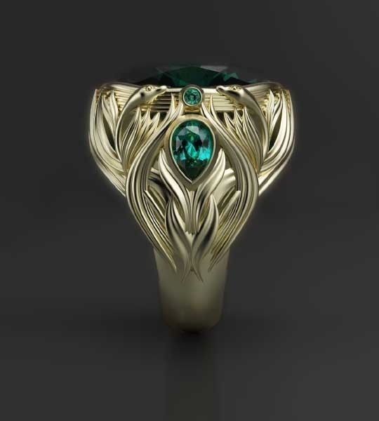 Men ring 3D print model_2