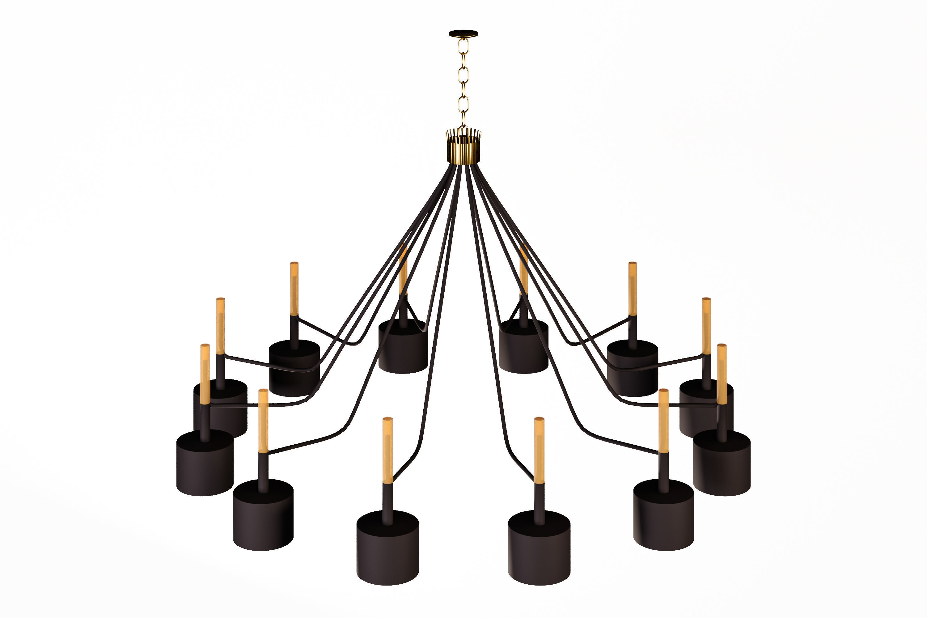 Ceiling lamp 3D model_5