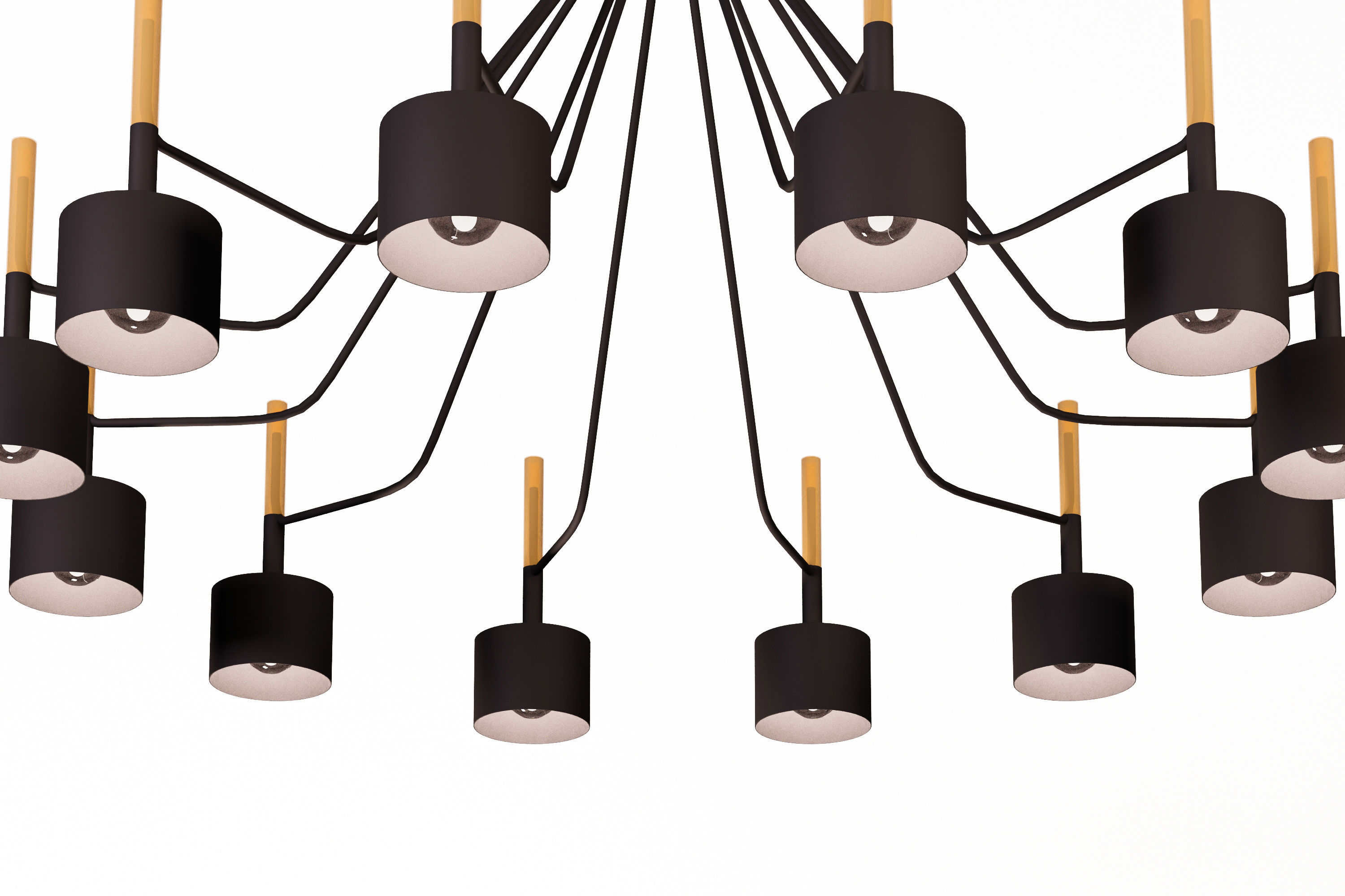 Ceiling lamp 3D model_7