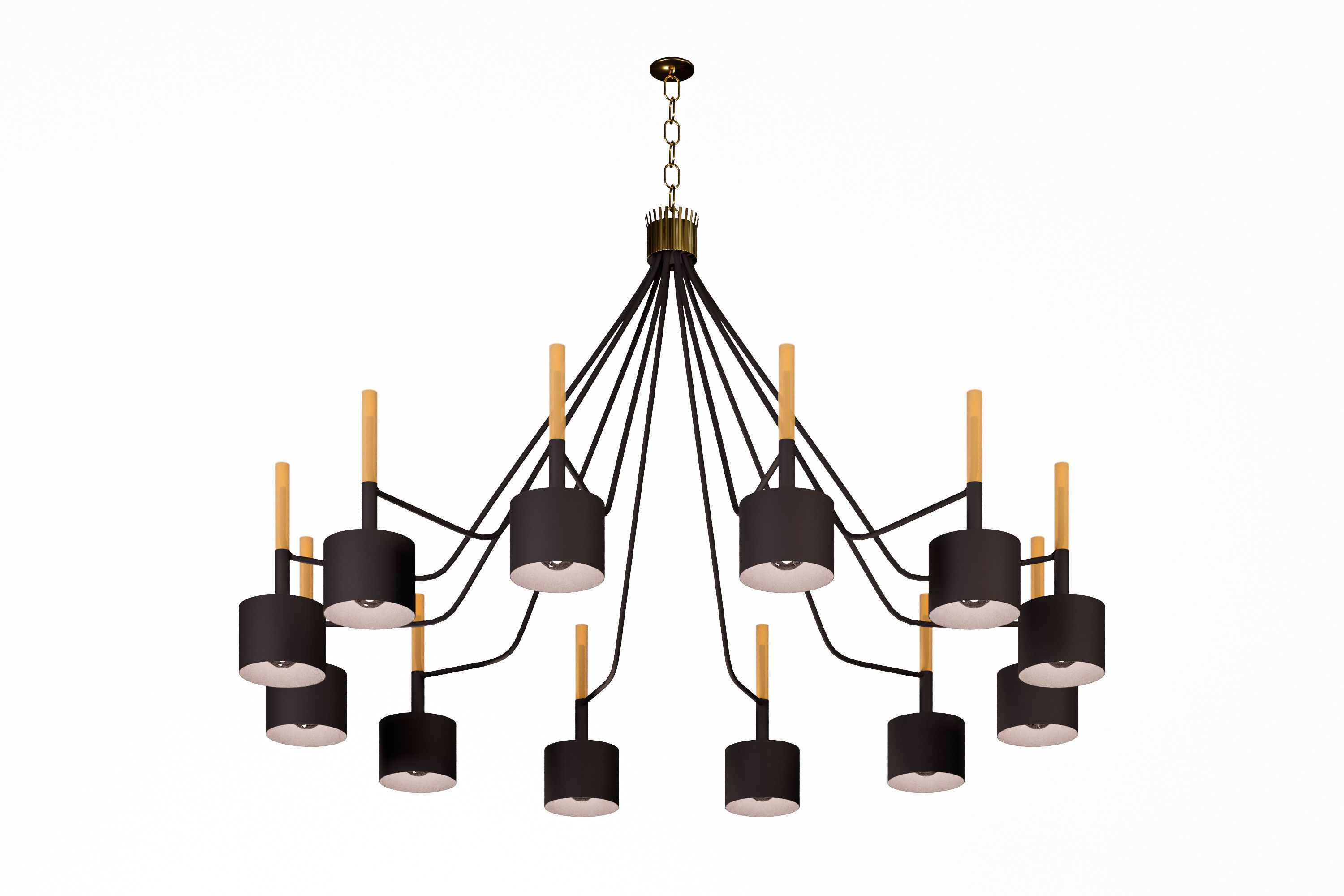 Ceiling lamp 3D model_3