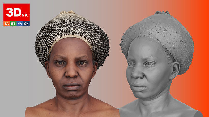 Raw Head Scan Cayden Lindsey 3D model