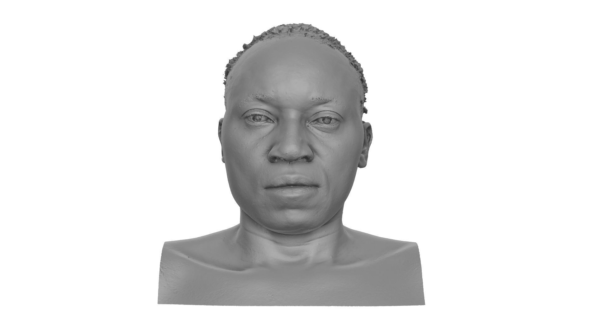 Raw Head Scan Dameon Chatman 3D model_4