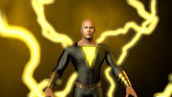 Black Adam Rock 3d Model Download  3D model