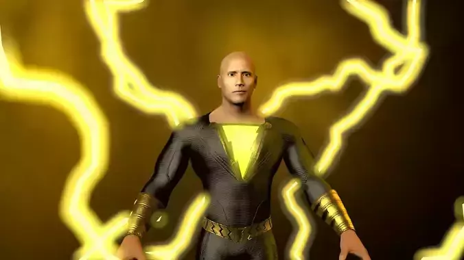Black Adam Rock 3d Model Download  3D model