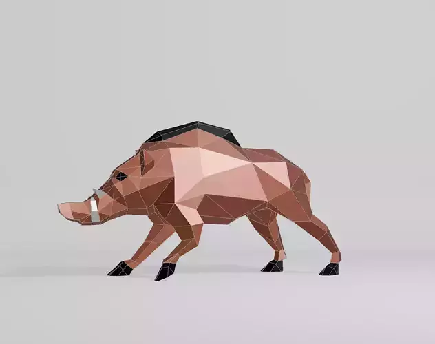 Polygonal Warthog