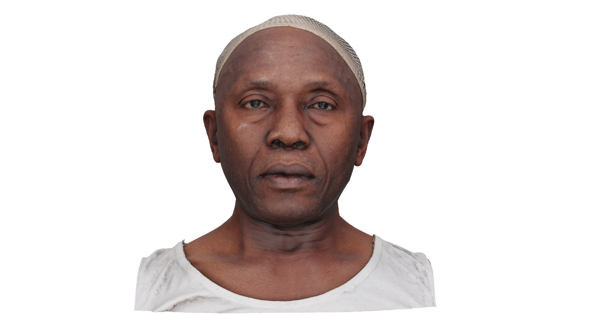 Raw Head Scan Dimetrice Moss 3D model_1