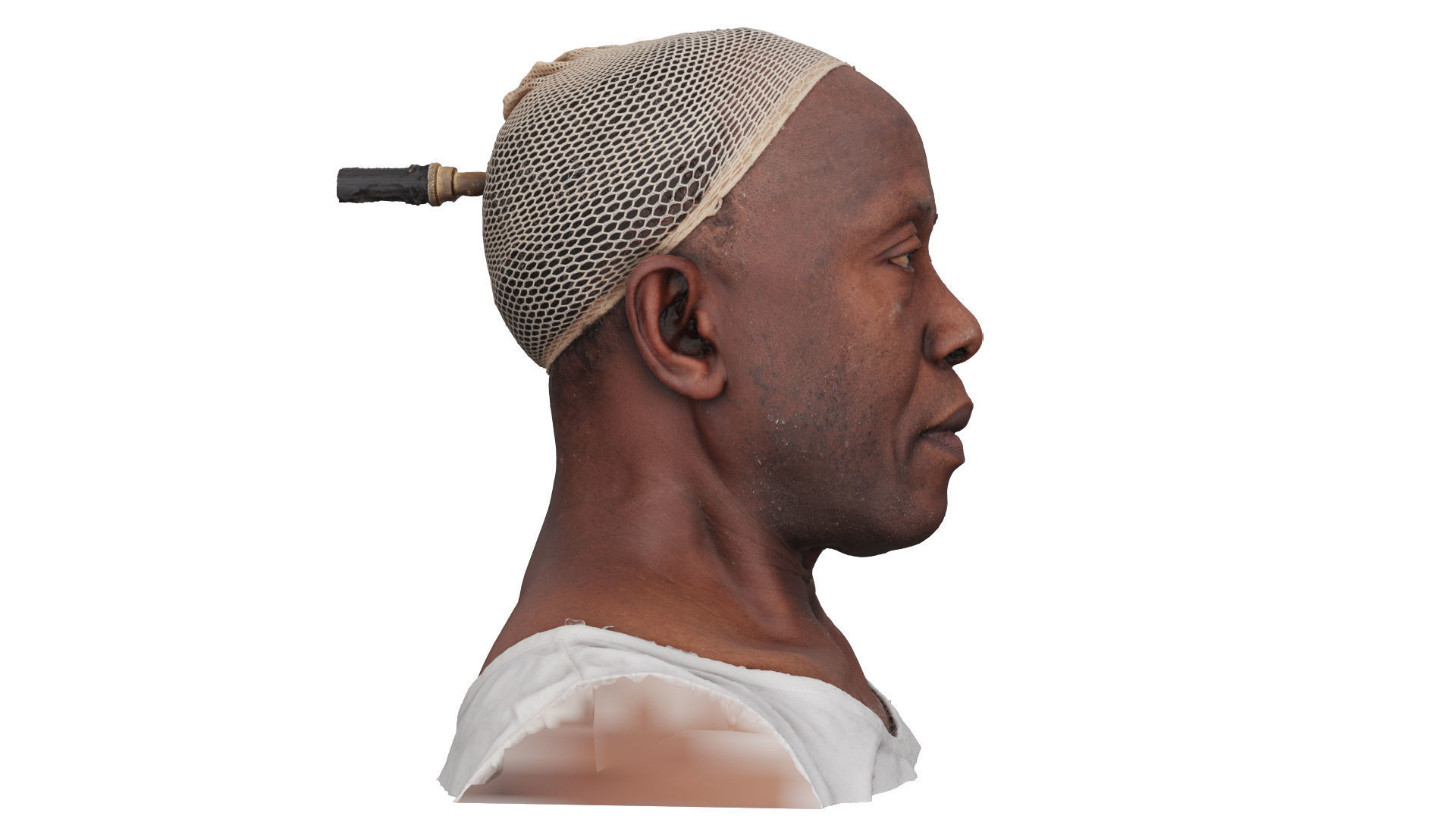 Raw Head Scan Dimetrice Moss 3D model_3