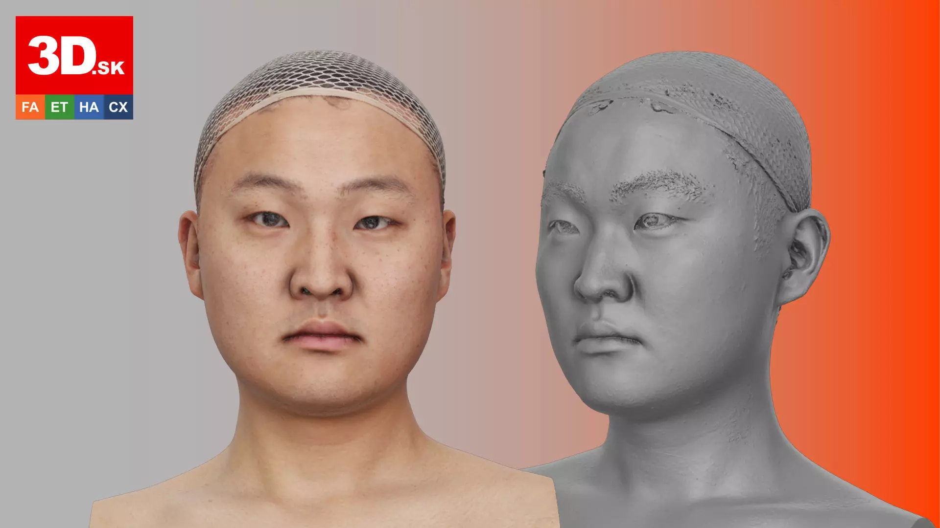 Raw Head Scan Dokuro Konyo 3D model_0