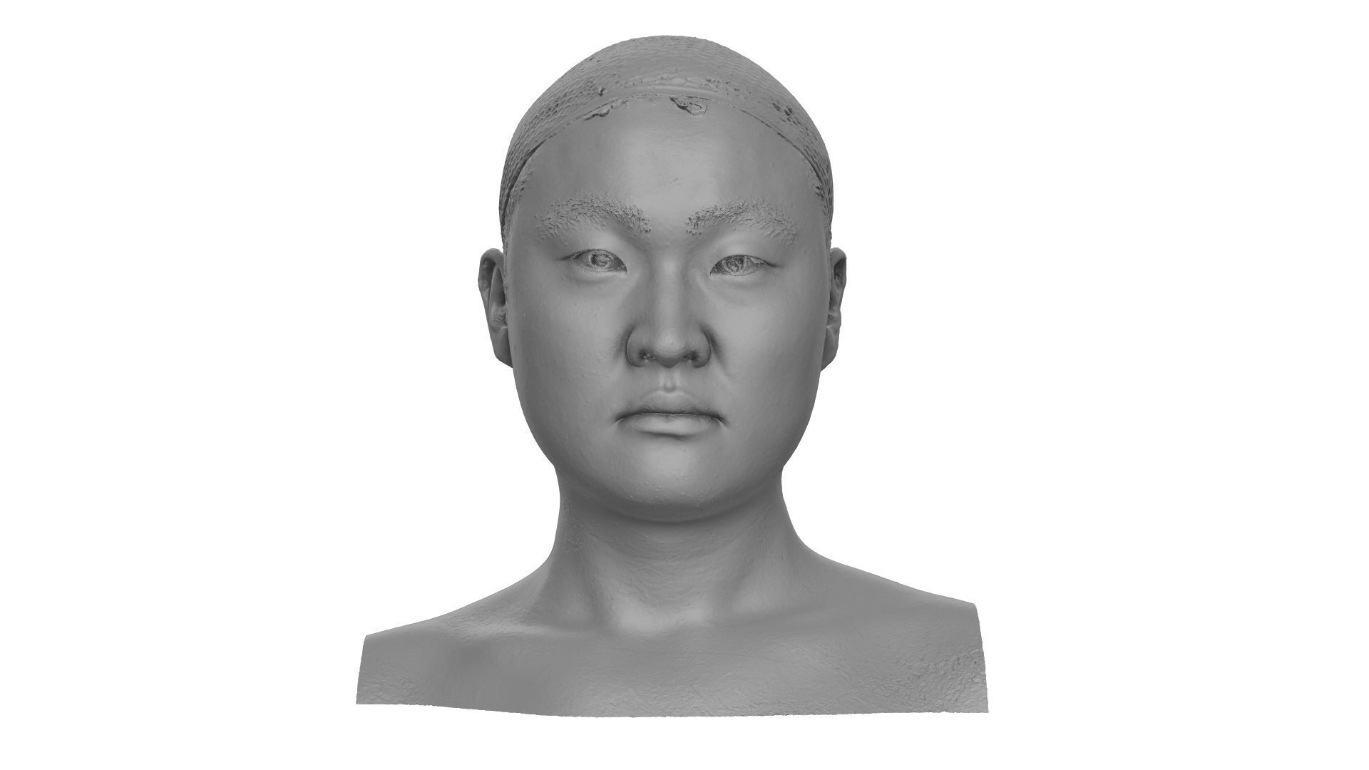 Raw Head Scan Dokuro Konyo 3D model_4