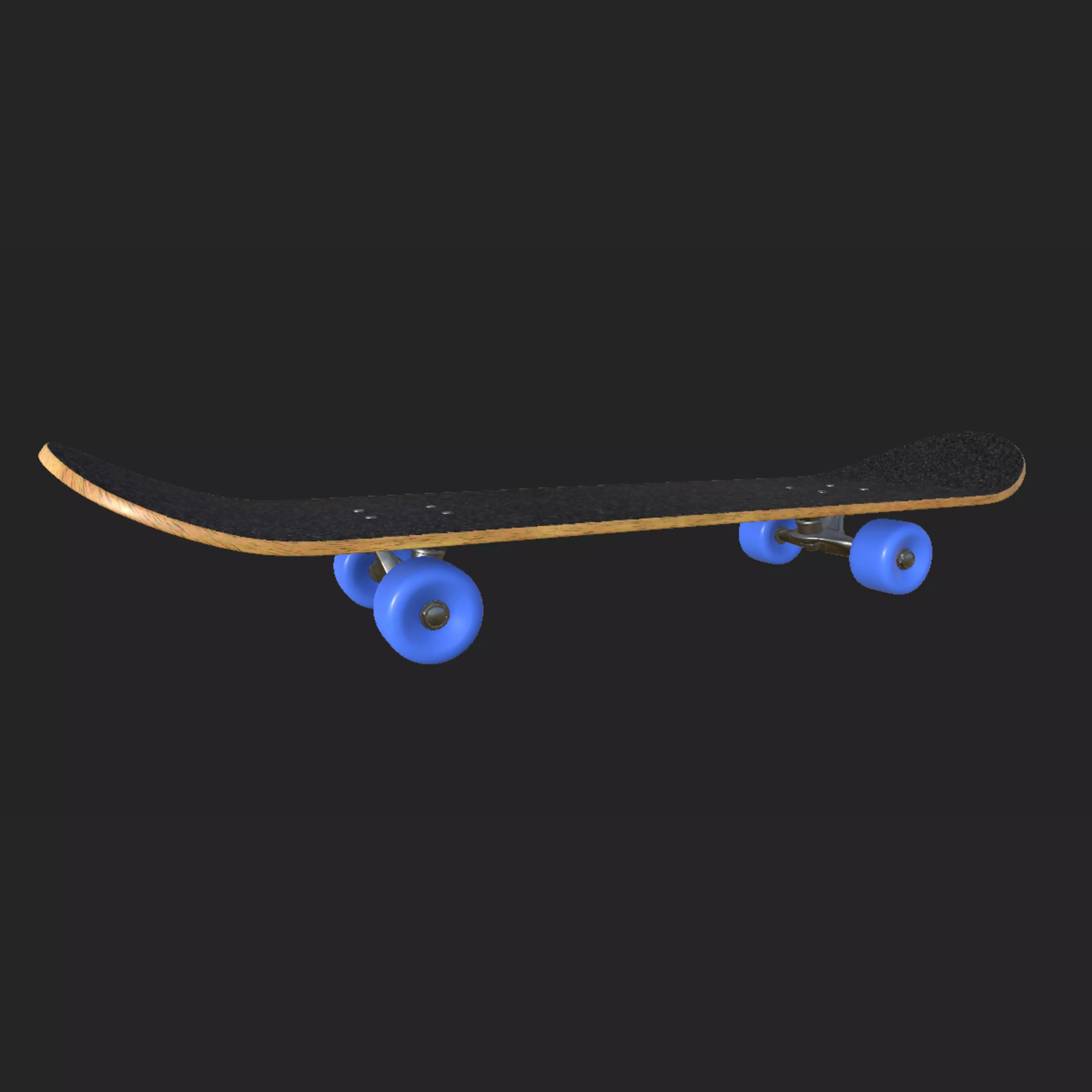 Skateboard 3D model_0