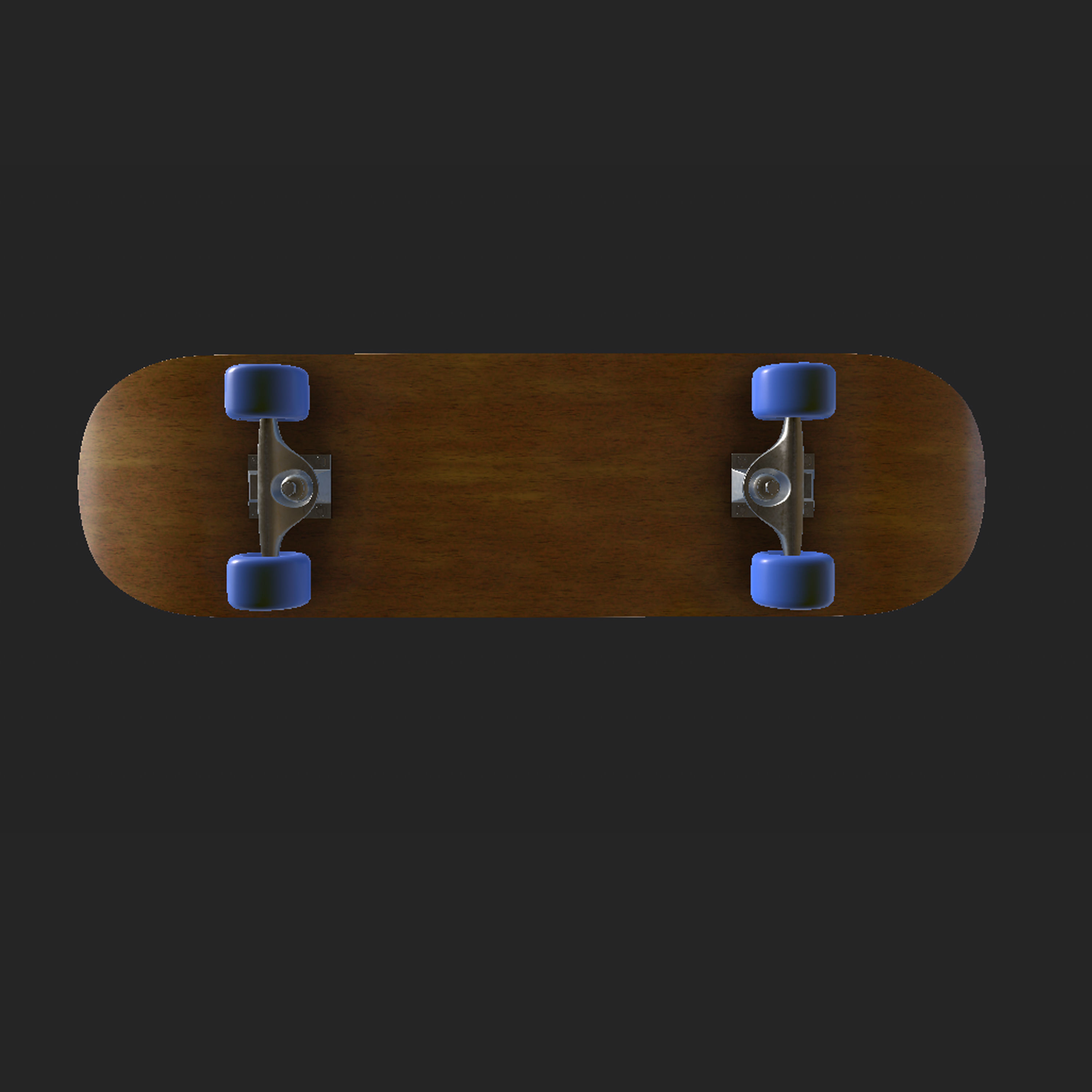 Skateboard 3D model_2