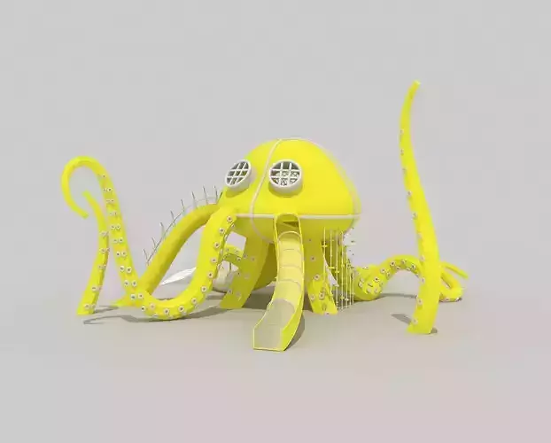 kids indoor outdoor ocean animal octopus playground equipments