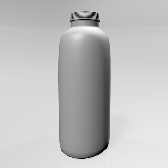Baby Powder Bottle 01 3D model_7