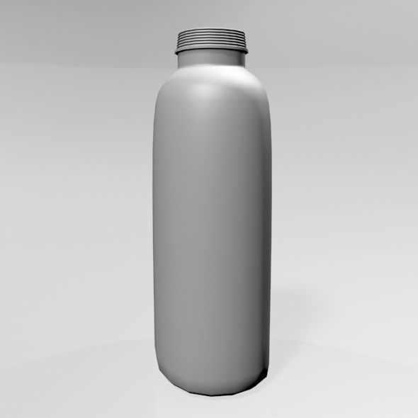 Baby Powder Bottle 01 3D model_9