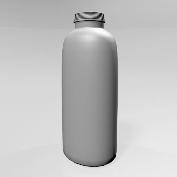 Baby Powder Bottle 01 3D model_10