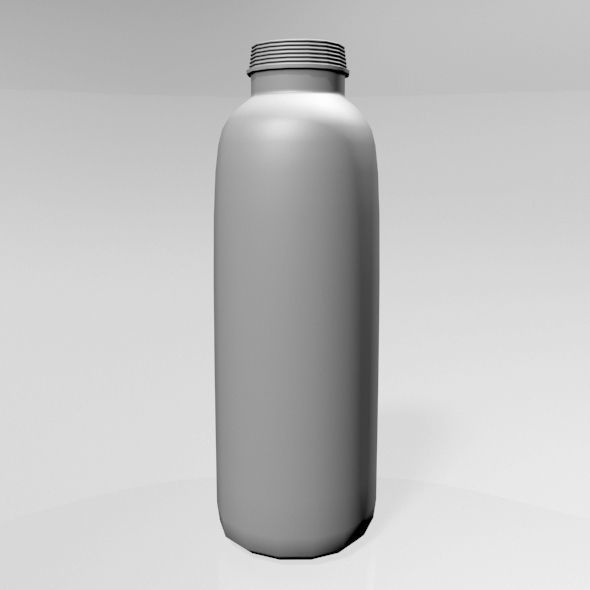 Baby Powder Bottle 01 3D model_8
