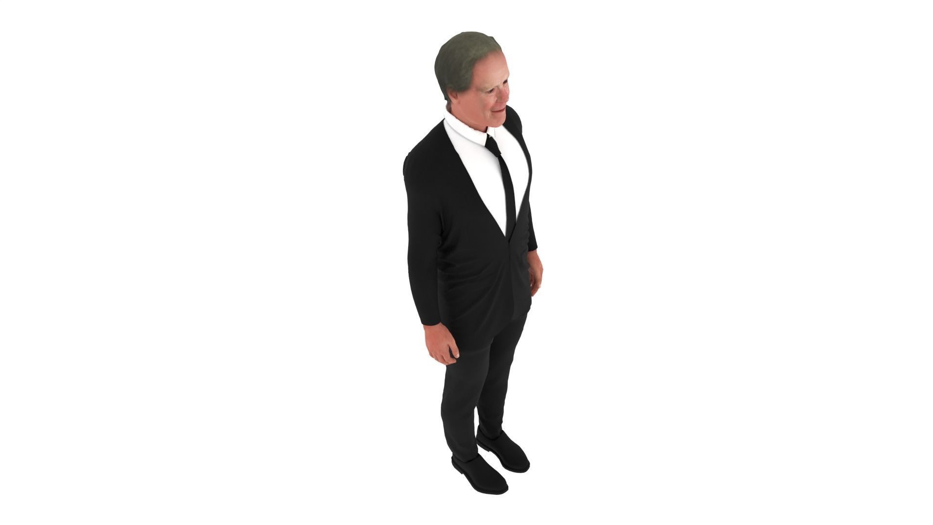 Gerald Ford Low-poly 3D model_6