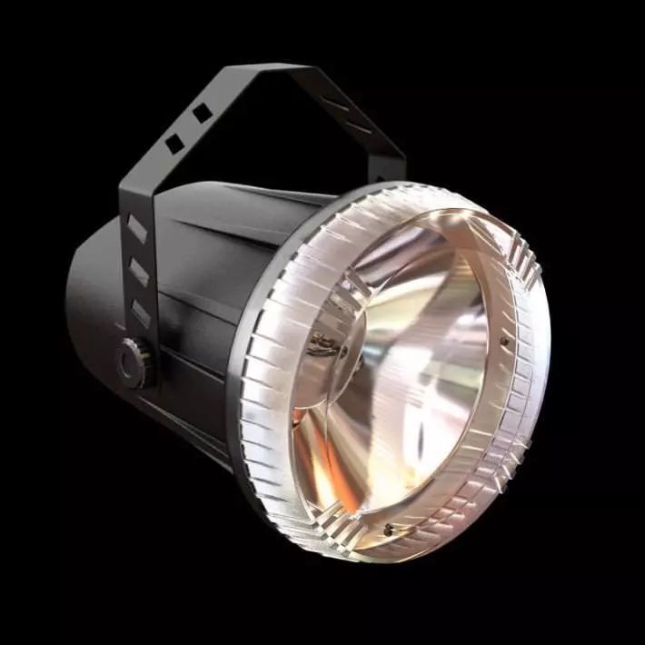 Spotlight rgb led spot light 3D model_0