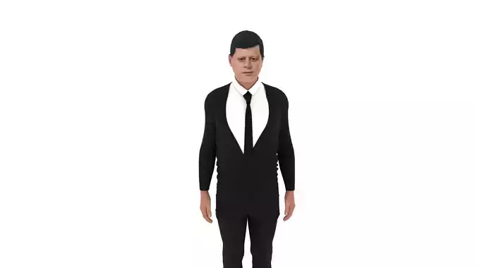 Kennedy man in tuxedo