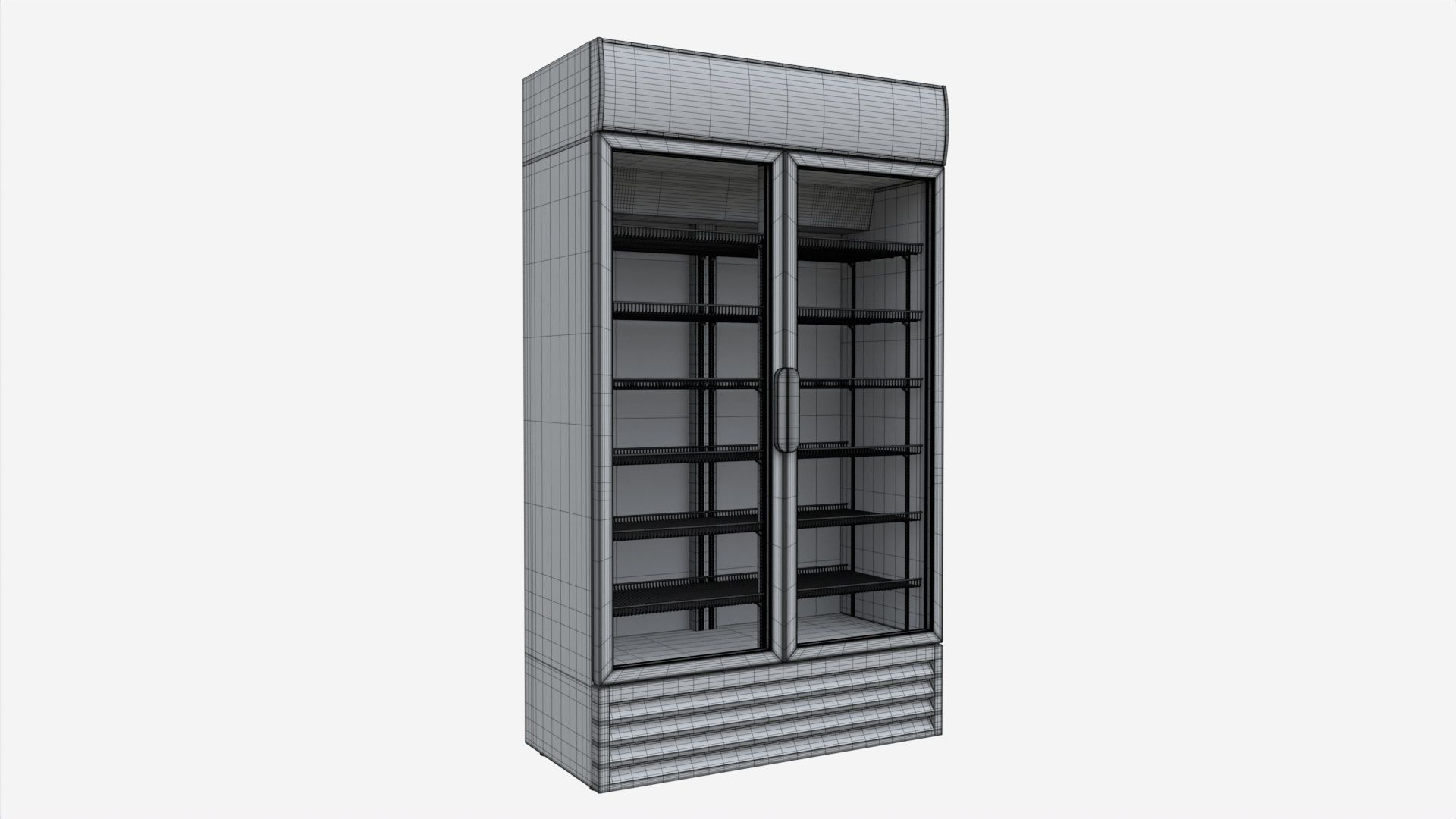 Beverage Cooler Big Double 02 3D model_6