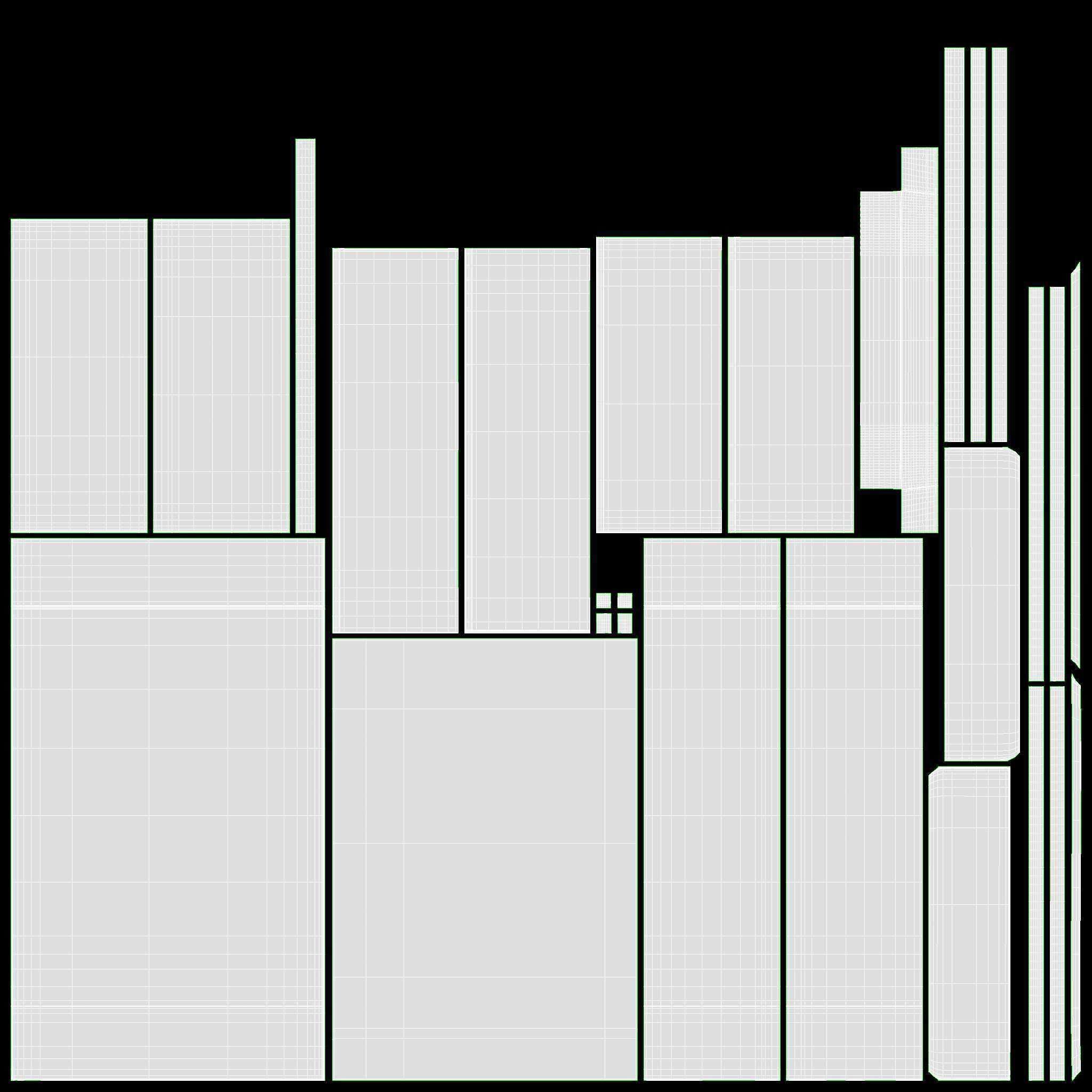 Beverage Cooler Big Double 02 3D model_8