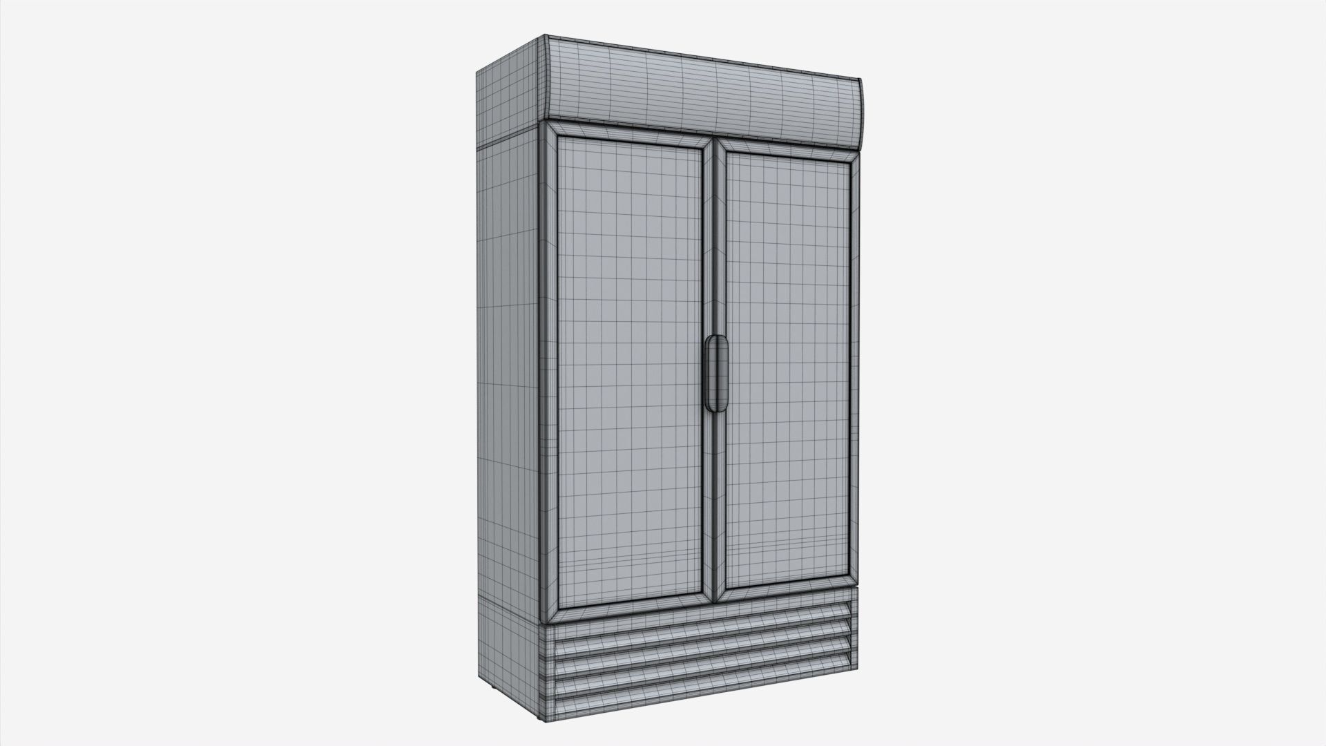 Beverage Cooler Big Double 02 3D model_5