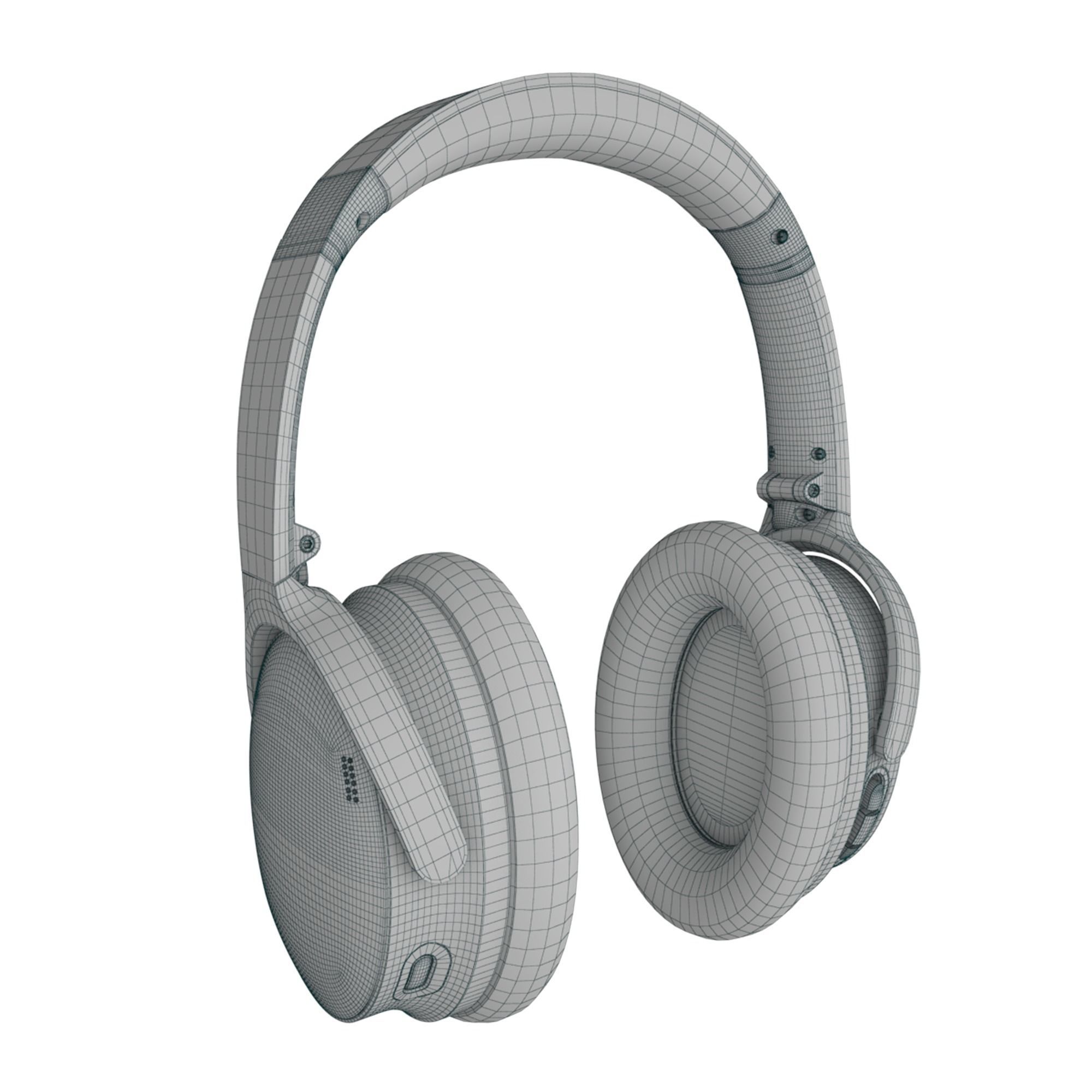 Bose QuietComfort  45 headphones 3D model_10