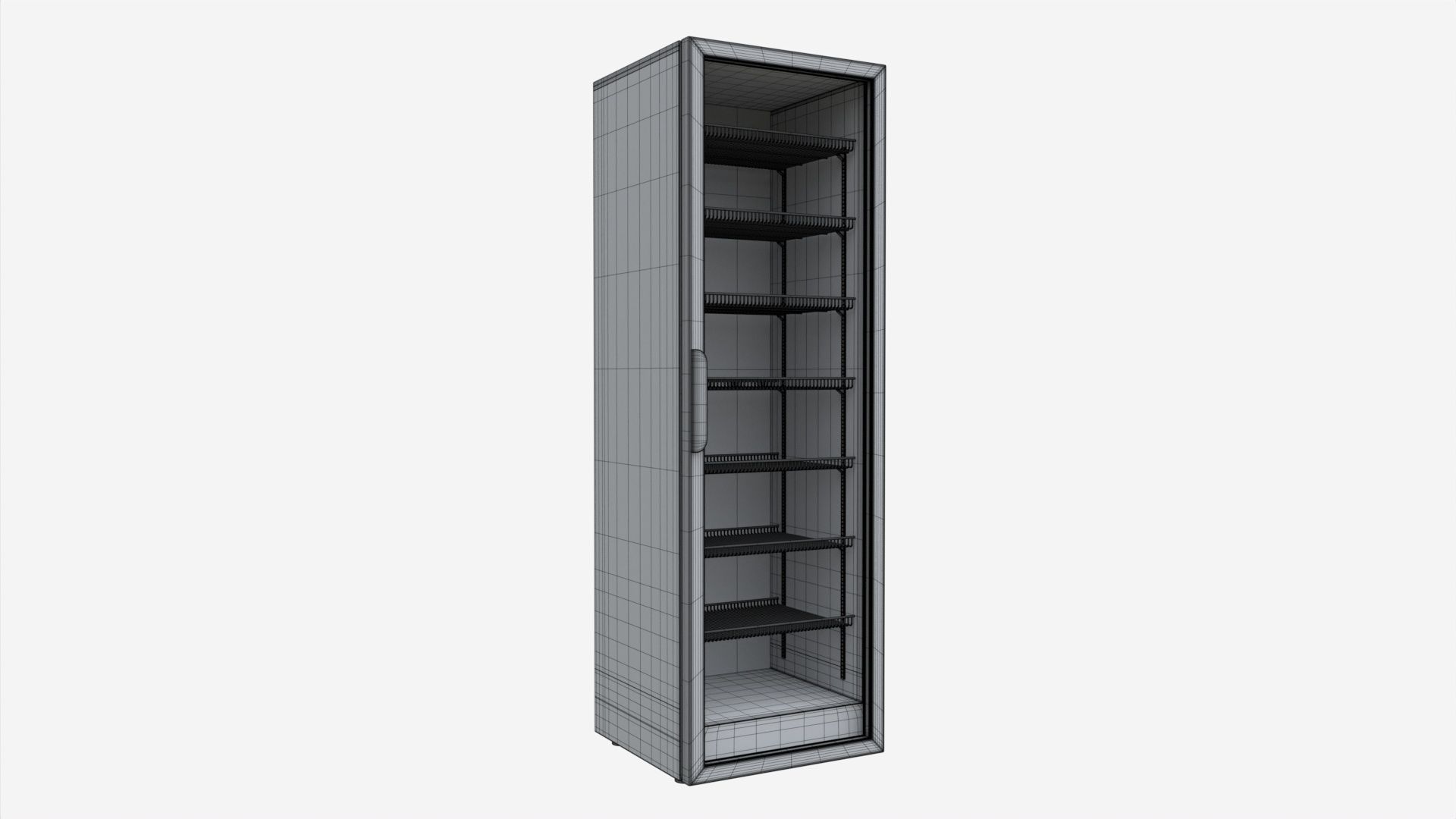 Beverage Cooler Big Single 01 3D model_6