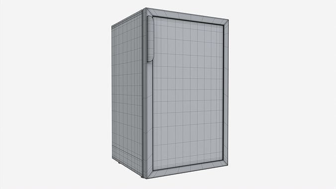 Beverage Cooler Medium 3D model 6