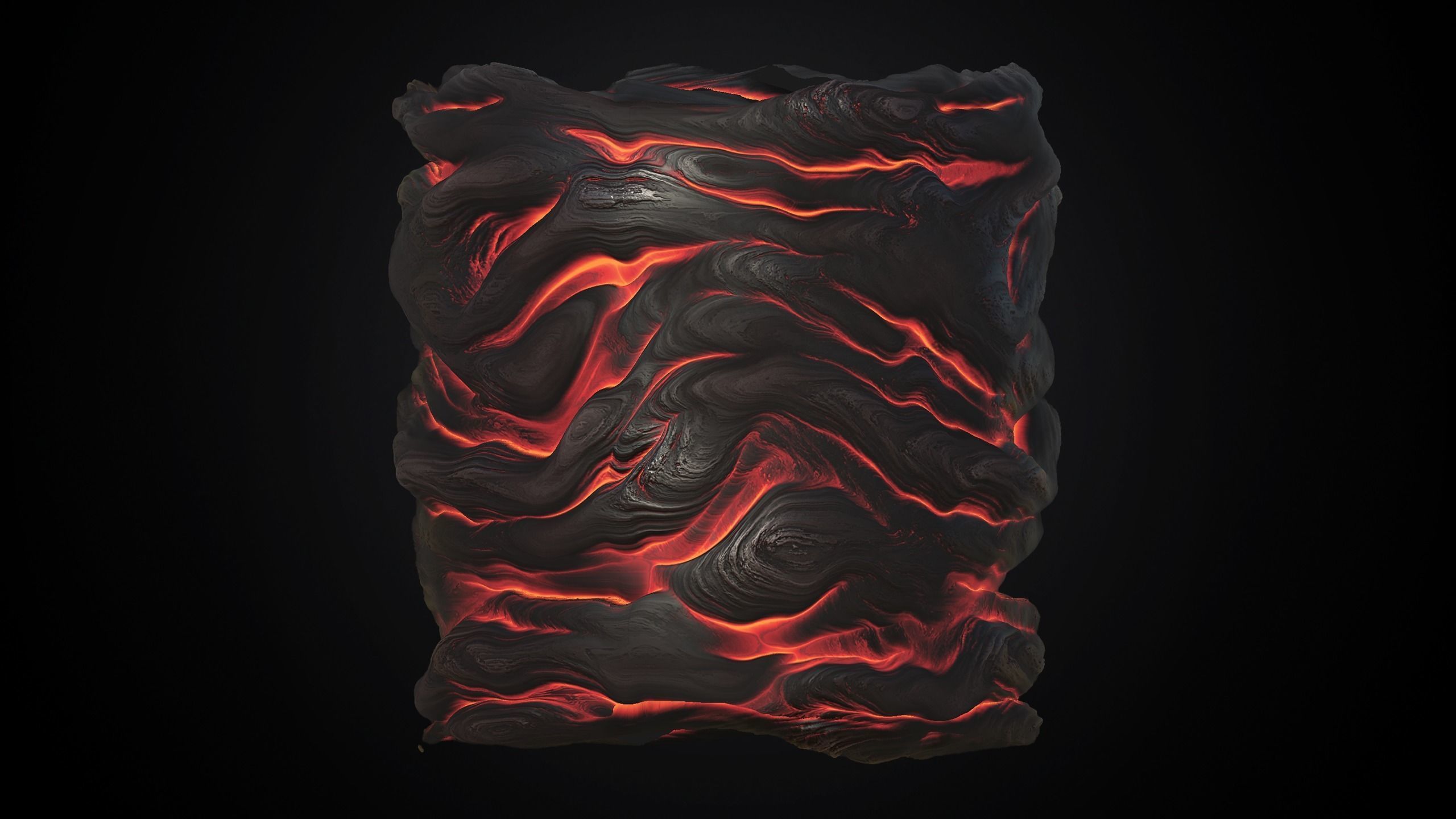 Lava 4K PBR Texture Texture_4