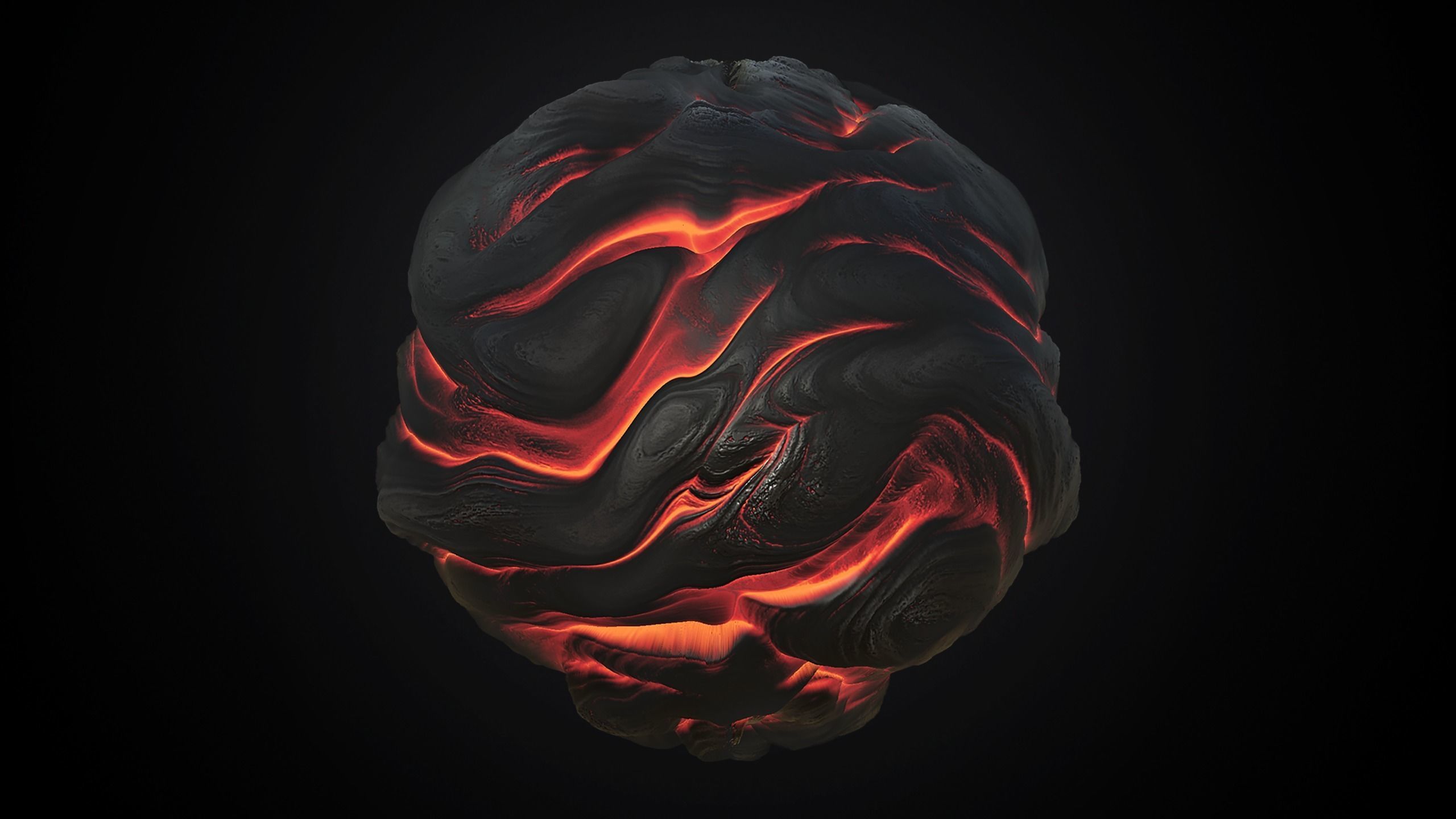 Lava 4K PBR Texture Texture_2