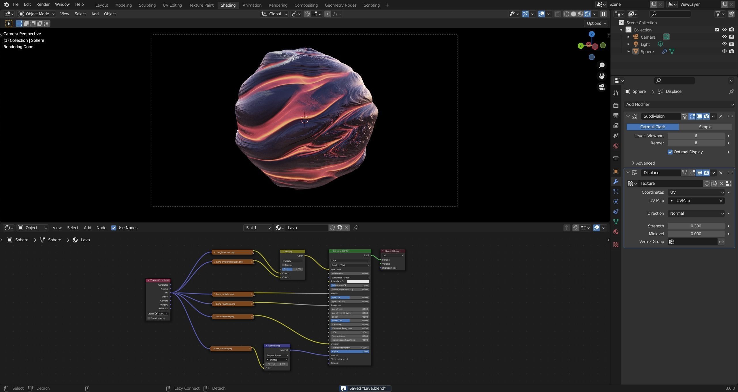 Lava 4K PBR Texture Texture_6