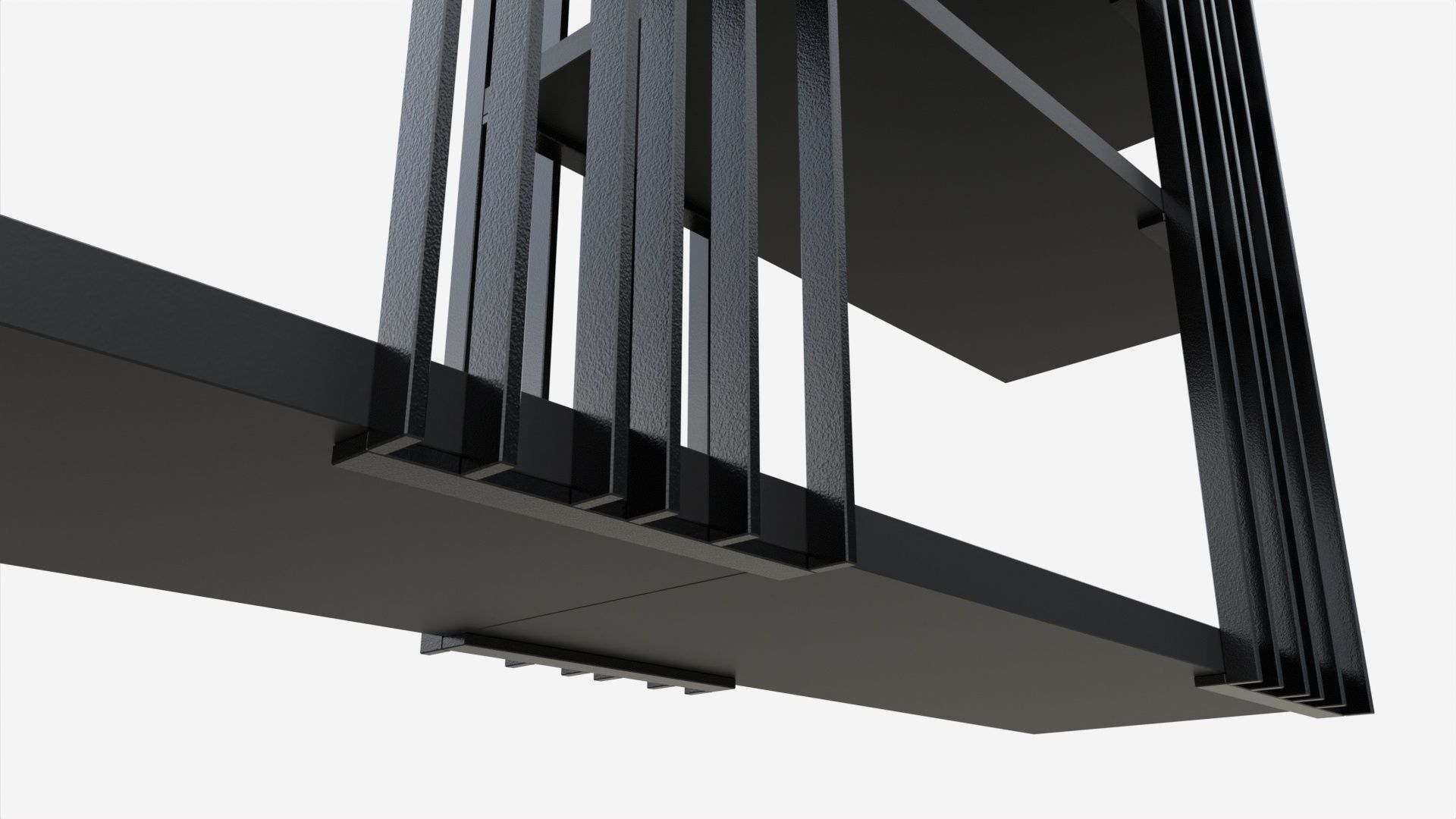 Cattelan Italia Arsenal Design Modular Bookcase 3D model_2