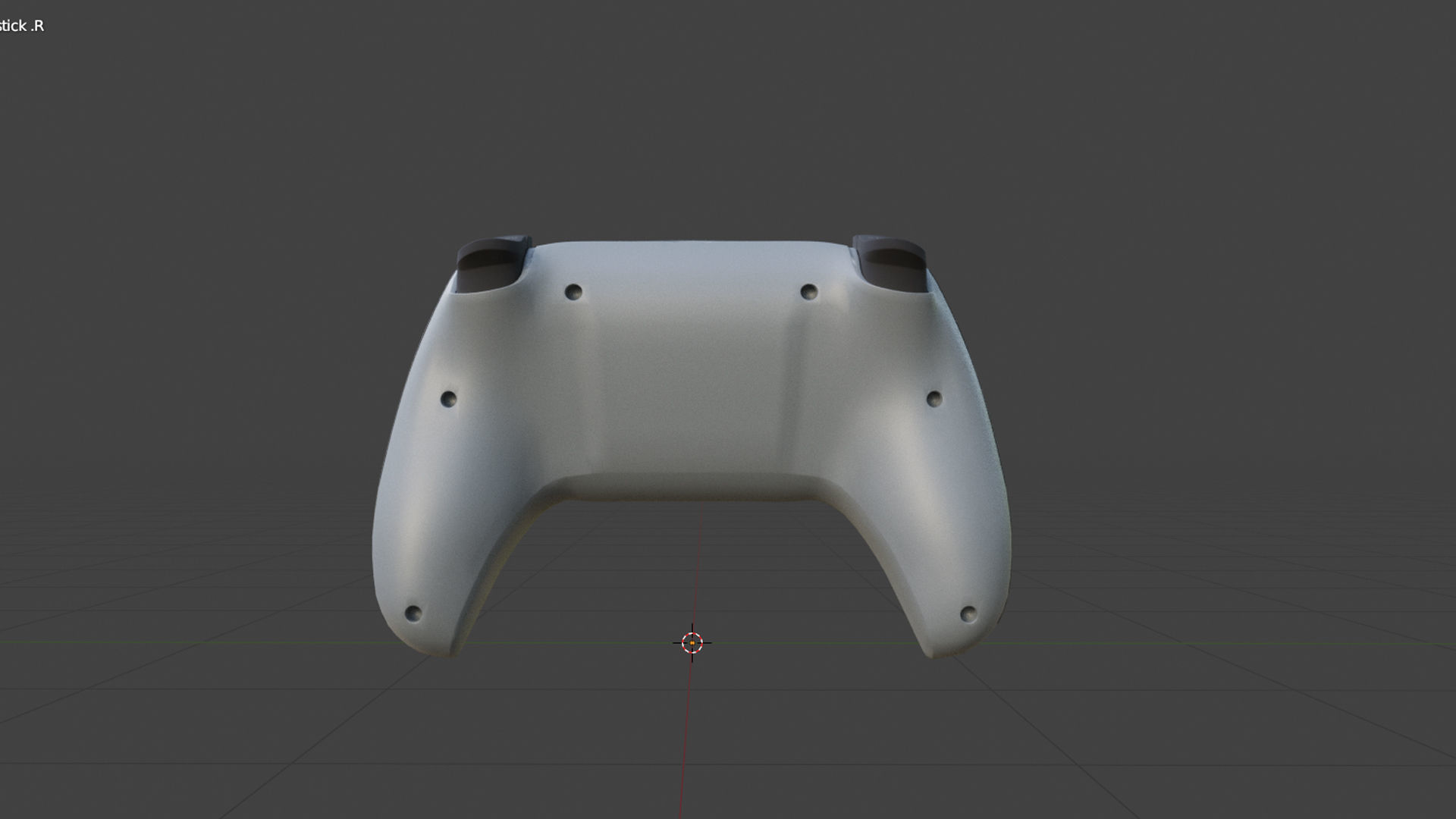 Playstation Controller Low-poly 3D model_7