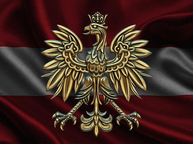 eagle coat of arms of  3D print model