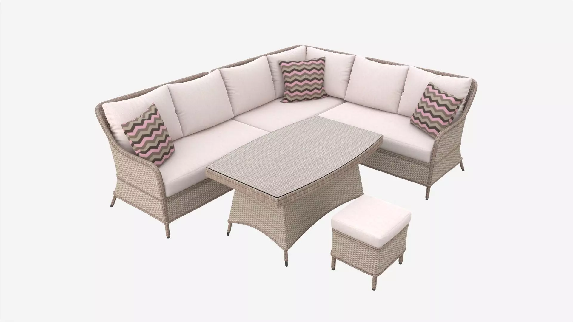 Garden Furniture Set Eden 3D model