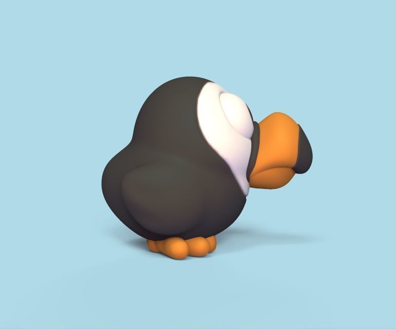 Little Toucan 3D print model_2