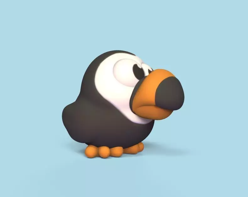 Little Toucan 3D print model_0