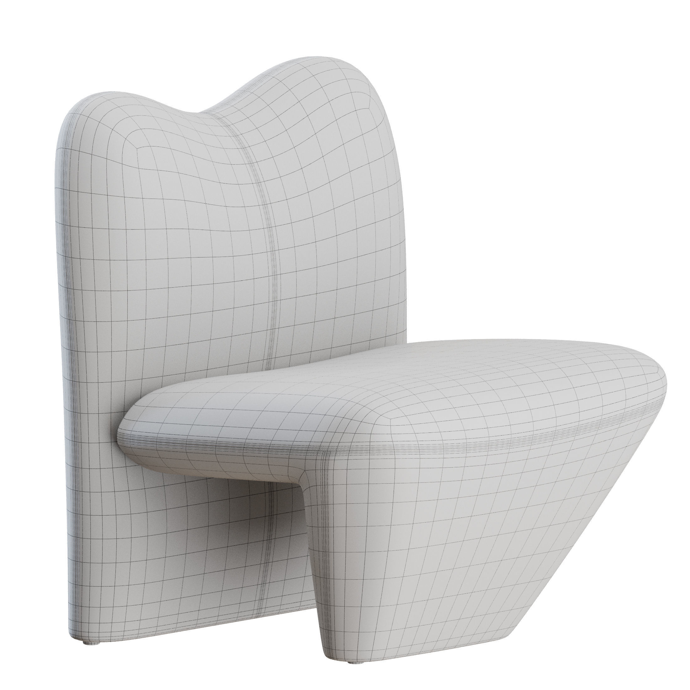 Multipla Lounge Chair by Jane Dillon and Peter 3D model_3