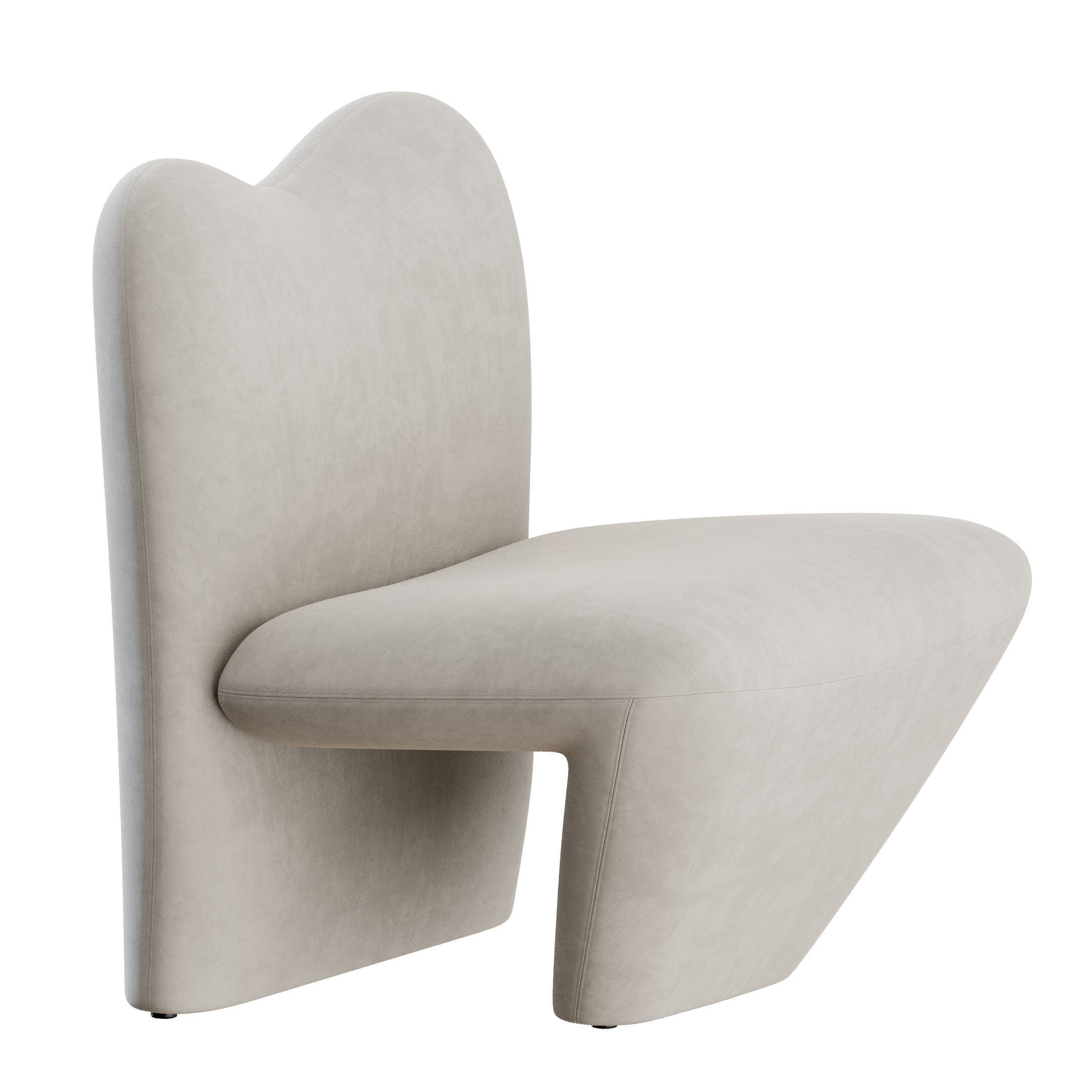 Multipla Lounge Chair by Jane Dillon and Peter 3D model_5