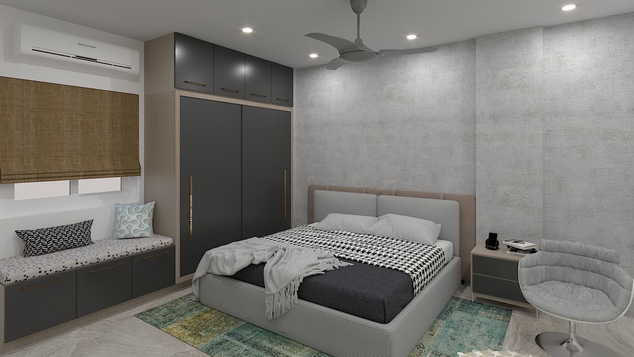 3Bhk Apartment Interior Design - 1 3D model_6