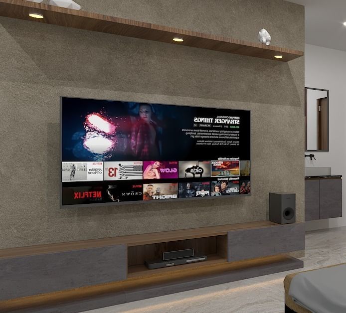 3Bhk Apartment Interior Design - 1 3D model_10