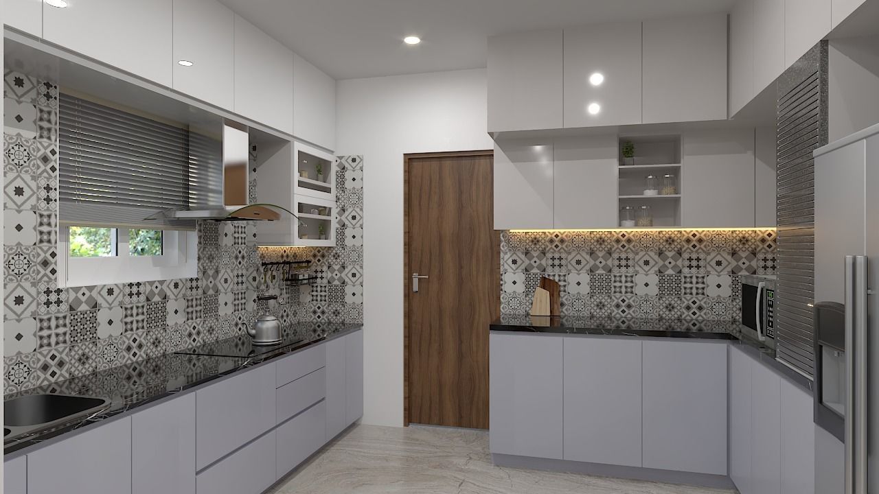 3Bhk Apartment Interior Design - 1 3D model_4
