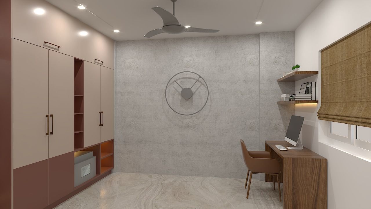 3Bhk Apartment Interior Design - 1 3D model_8