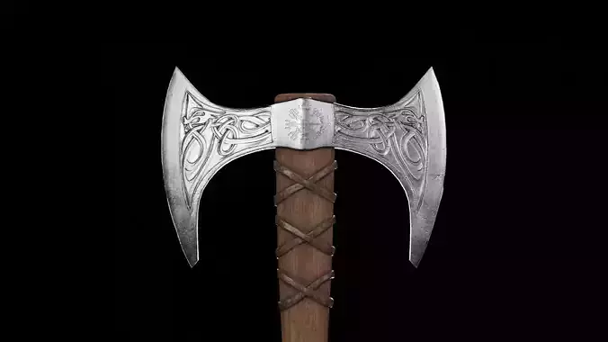 Viking Battle Axe PBR